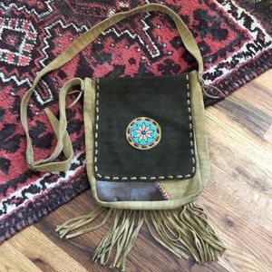Leather Festival bag